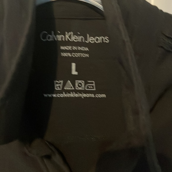 Mens Calvin Klein short sleeve sweater - Picture 3 of 3